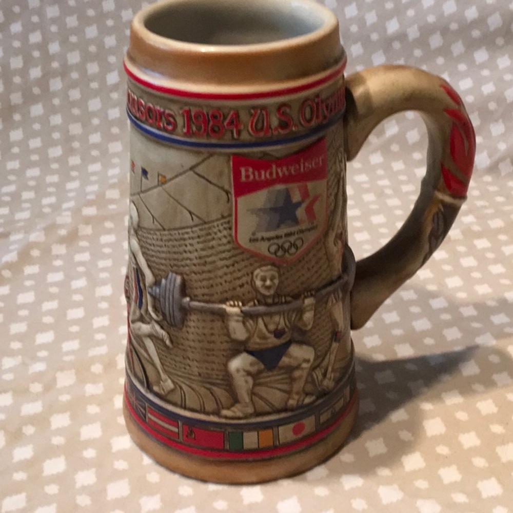 ‘84 Olympics Budweiser Beer Stein